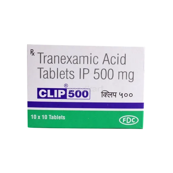 clip 500mg tablet 10's